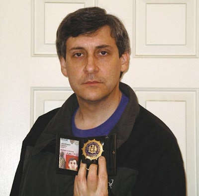 Try to have your shield/badge/ID out, and your gun holstered or in your pocket (with your hand on it if necessary) if you can safely do so.