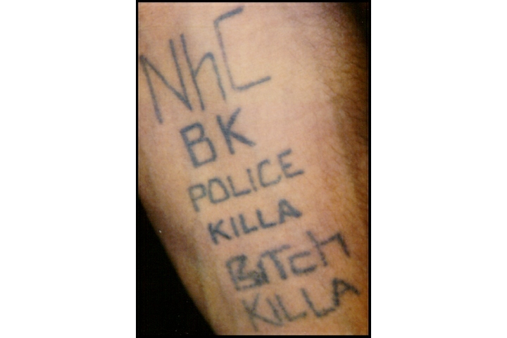 Black Gang Tattoos  Police Magazine