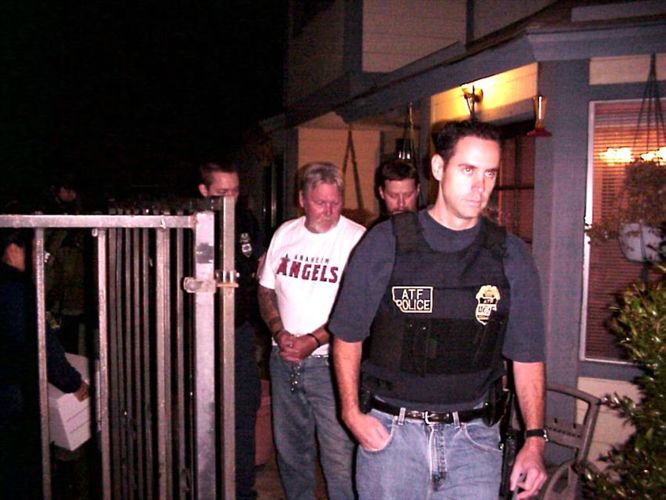 Ronald 'Slow' Slocum is taken into custody by a federal anti-gang task force. He was indicted under the RICO statute.