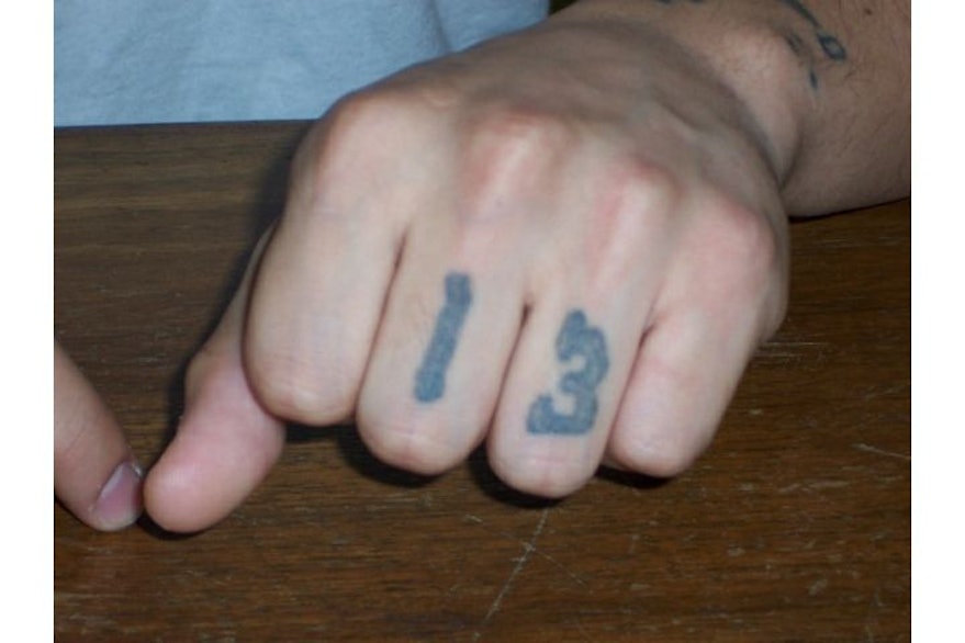 ms 13 tattoos three dots