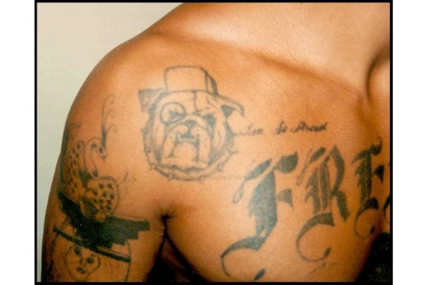Louis Vuitton Symbol Tattoo Gang
