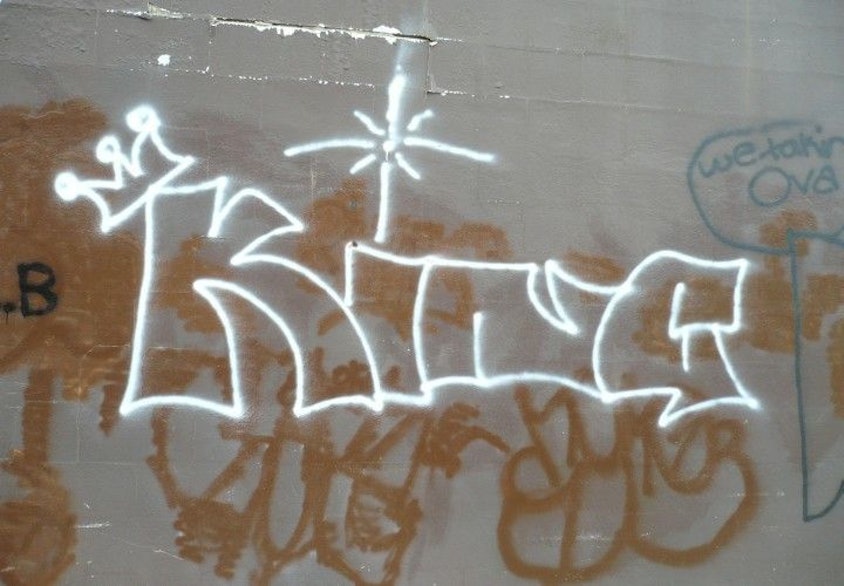 latin king graffiti