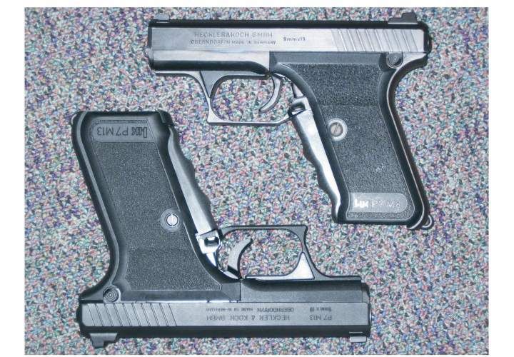 In last month's issue, we asked you which of these HK pistols was Airsoft. Did you answer correctly that the bottom one is the pellet pistol?