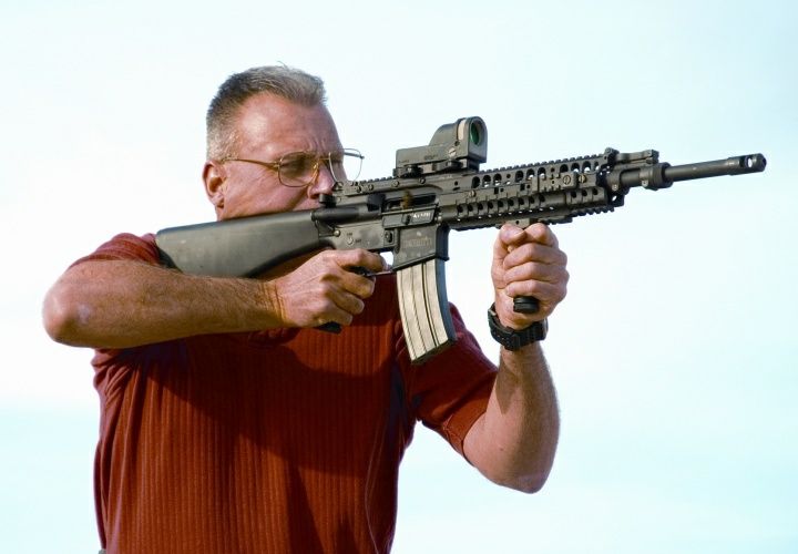 Detty found Barrett's new M468 in 6.8 SPC to be every bit as controllable as the 5.56mm carbines.