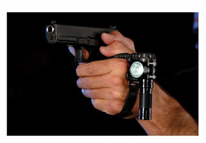 First Light USA's Liberator can be used with either a pistol or long gun to illuminate your target without affecting your shooting grip.