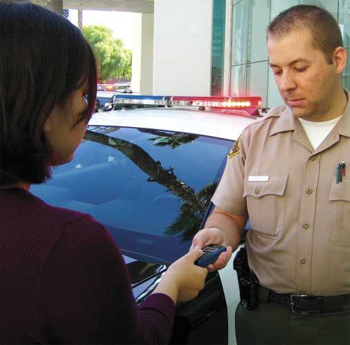 Cogent Systems' field identification tool.