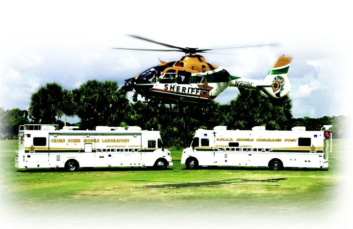 Mobile command units, such as those from LDV, can be as long as 45 feet. Equipment inside LDV units can include multiple viewing screens.