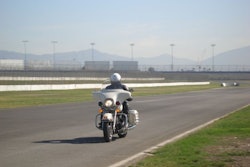 The Los Angeles Sheriff Department's EVOC unit released a report summarizing its evaluation of five 2010 model year motorcycles. Photo by Paul Clinton.