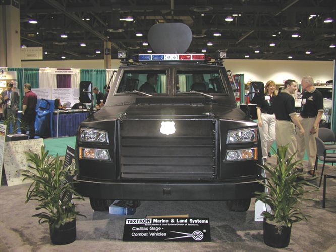 Textron’s new armored vehicle.