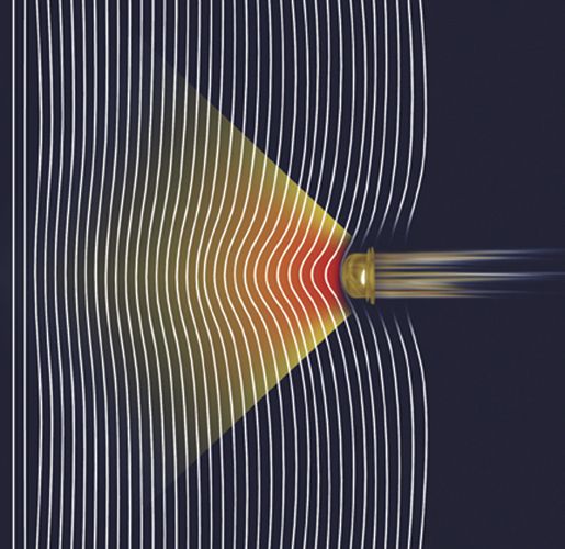 Body armor uses layers of super strong fibers to slow bullets.