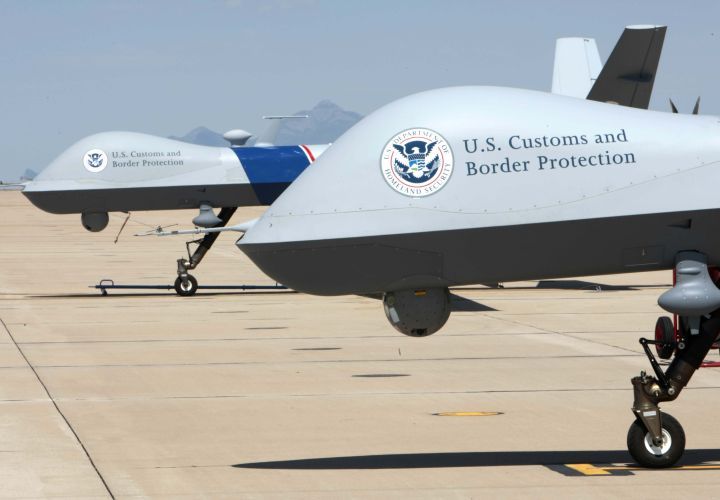 U.S. Customs and Border Protection will begin using drone surveillance aircraft similar to these to support drug and human smuggling enforcement along the Texas/Mexico border.