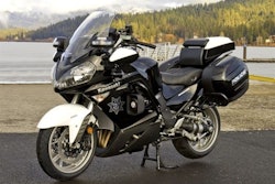 Kawasaki says its 2009 Concours 14 ABS (pictured) offers the quickest acceleration in the law enforcement class. The 2010 model is available now. Photo courtesy Beaudry Motors Inc.