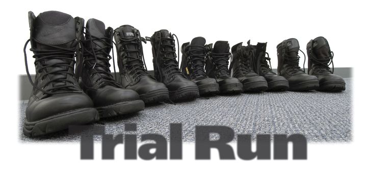 Three officers test patrol boots from five manufacturers and share their opinions.