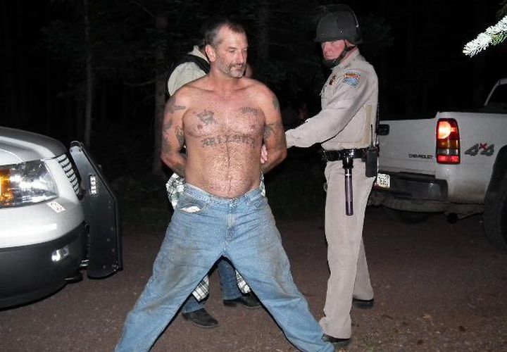Prison escapee John McCluskey and accomplice Casslyn Welch were apprehended Thursday evening in northern Arizona. Photo courtesy of the U.S. Marshals Service.