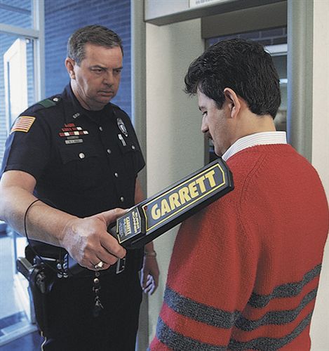 Garrett makes a wide range of metal detectors for law enforcement, including wands, paddles, and walk-through systems.
