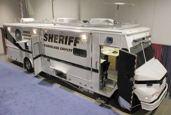 LDV builds each vehicle, like this command center, to meet the specs of its clients.