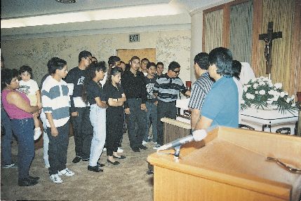 Funerals are an all too common occurrence in the lives of those touched by gang violence.