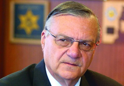 Maricopa County (Ariz.) Sheriff Joe Arpaio. Photo courtesy of Newscom/Splash News.