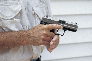 The proper index point must be established by acquiring the proper shooting grip and determining where your middle finger engages the grip/trigger guard junction.