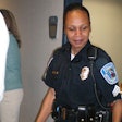 Richmond (Va.) PD Sergeant Carol Adams boxes up old cell phones to be recycled through Verizon Wireless' HopeLine program that benefits victims of domestic violence.