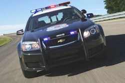 General Motors has high hopes that its 2011 Chevrolet Caprice PPV will become American law enforcement's new patrol car. Photo courtesy of Chevrolet.