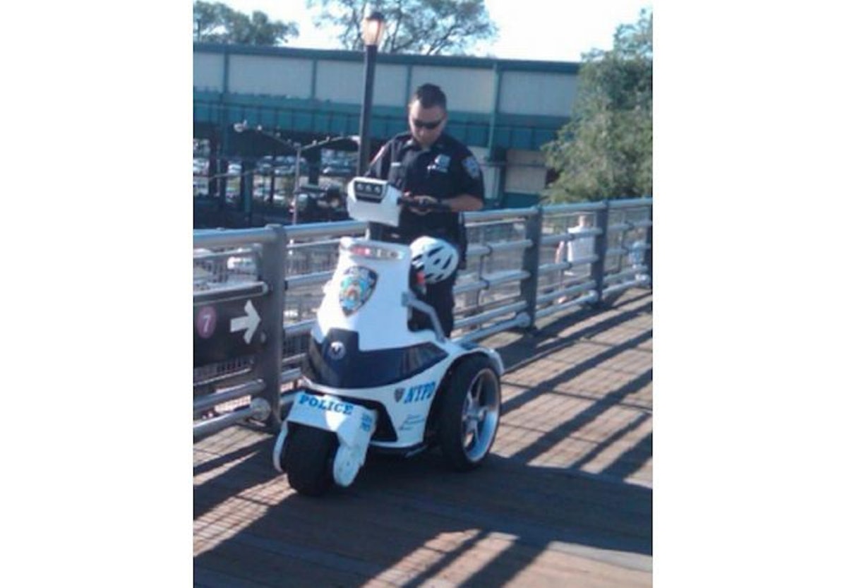 NYPD to Deploy Electric StandUp Vehicles Police Magazine