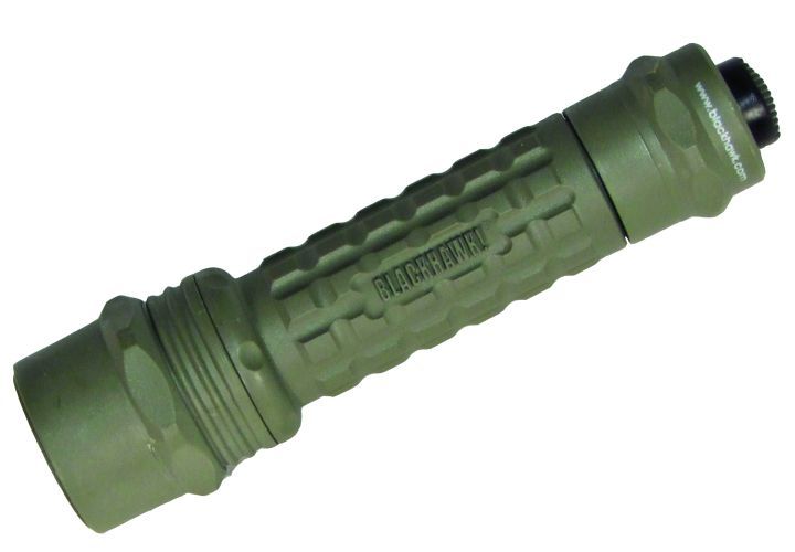 The BlackHawk Legacy L6P's polymer body arrives with big checkers for a good purchase in various conditions with or without gloves. Photo courtesy of BlackHawk.