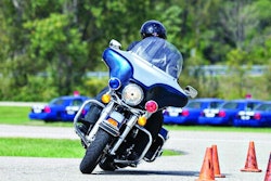 Harley-Davidson's Electra Glide was one of four police motorcycles tested by the Michigan State Police. Photo courtesy of MSP.