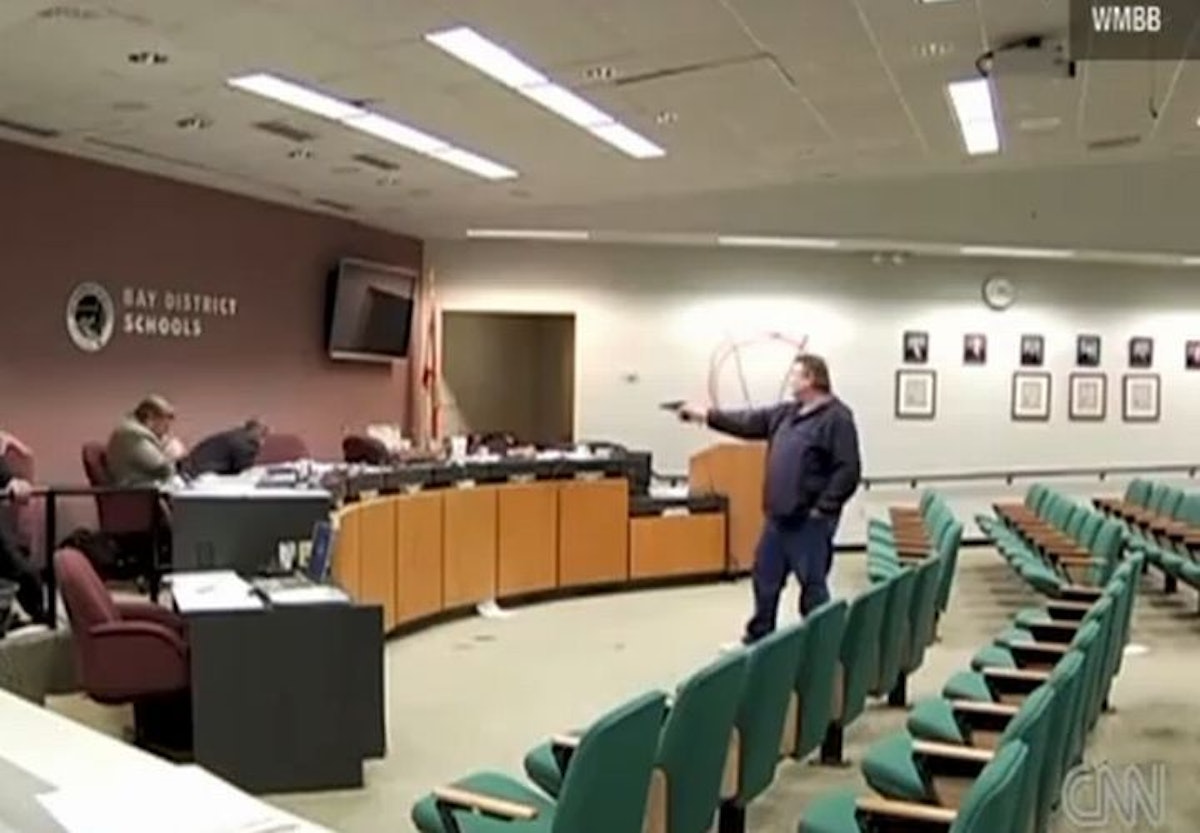 Gunman Shot After Opening Fire During School Board Meeting Police