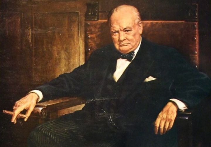 British Prime Minister Winston Churchill. Photo via Flickr.com (Jacob Whittaker).