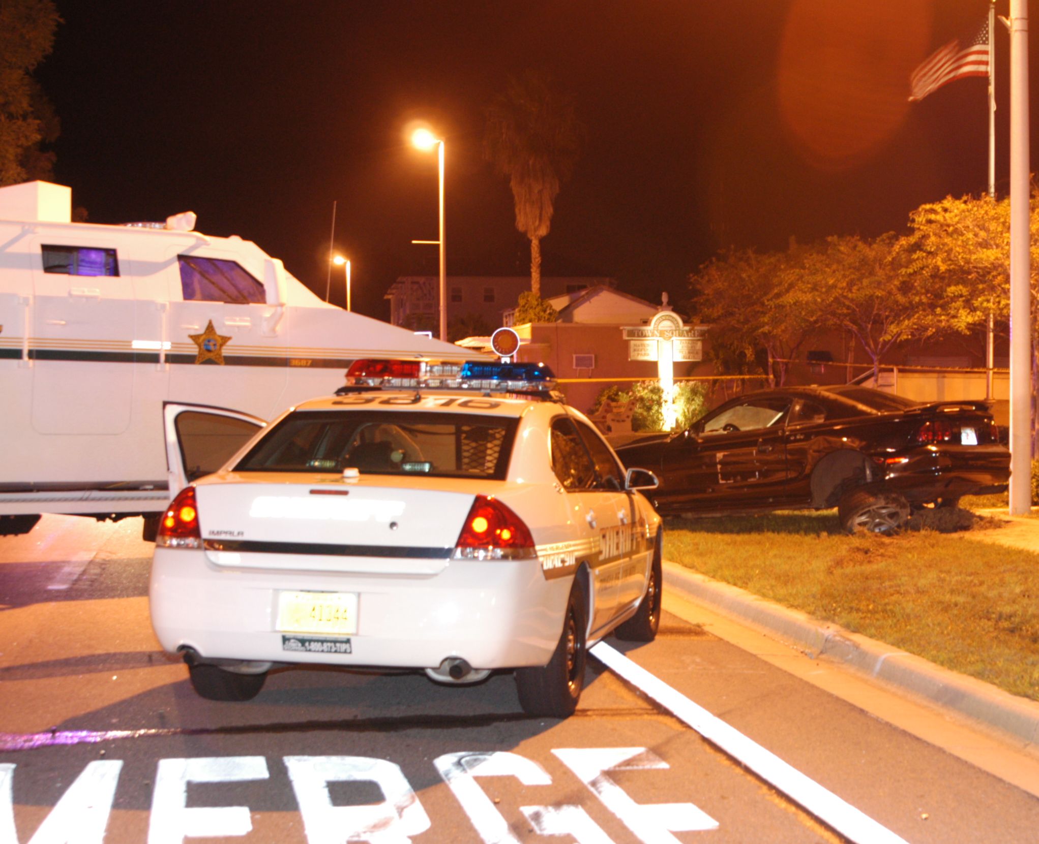 The gunfight between Pinellas County (Fla.) Sheriff's deputies and Kentin Dion Brooks ended along Gulf Boulevard.