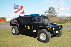 The Ocean Shores (Wash.) Police Department acquired a HMMWV for community relations work with its D.A.R.E. program.