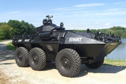 The Cobb County (Ga.) Police Department acquired a Cadillac Gage Textron LAV-300 amphibious light-armored vehicle.