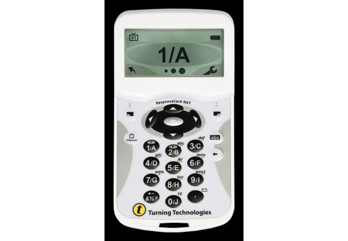 LCD Clicker and TurningKey Software From Turning Technologies Police