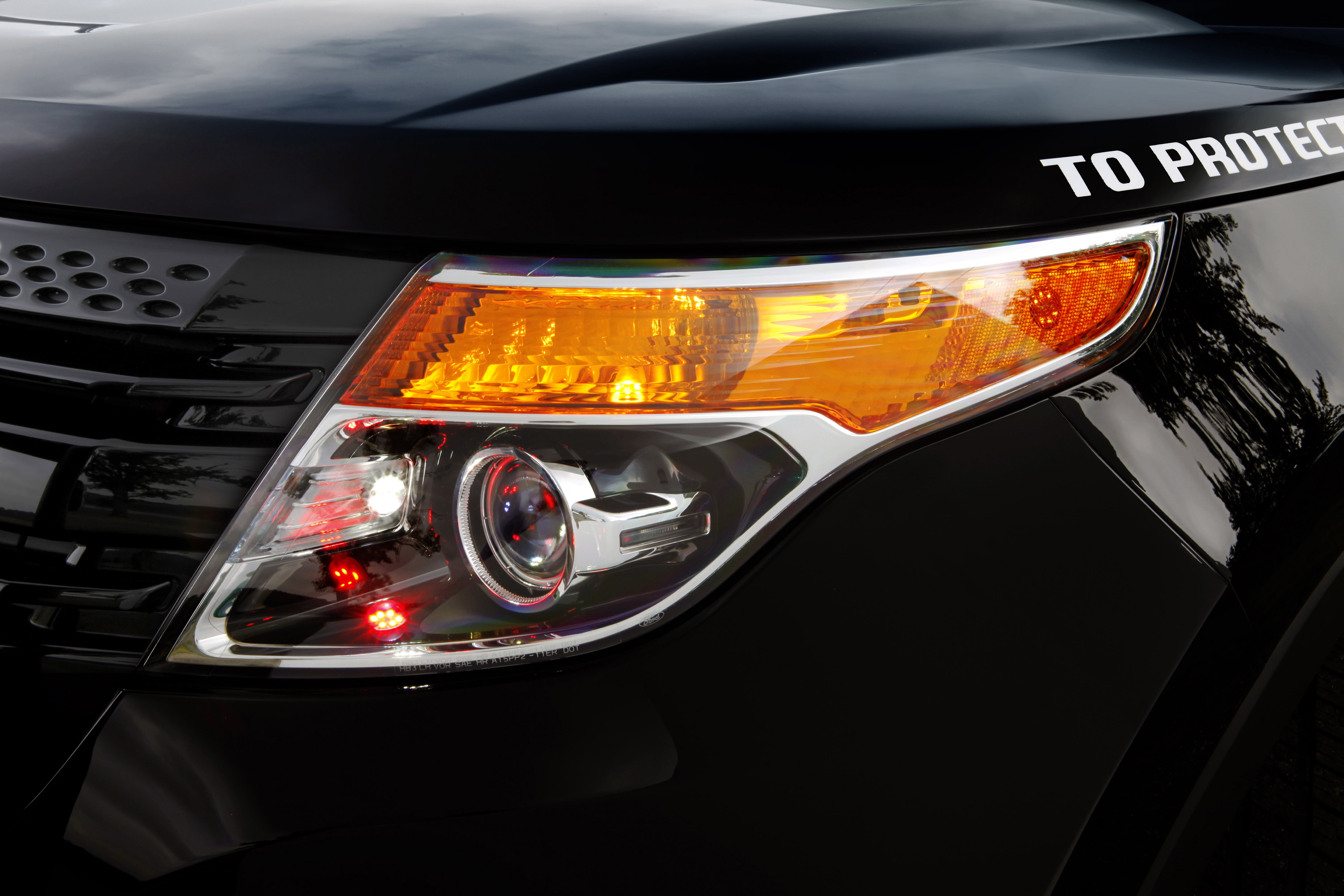 The body styling of Ford's Police Interceptor Utility will be familiar to officers who know the civilian Ford Explorer. The special-service vehicle for officers includes plenty of police-specific features and will compete head-to-head with the Chevy Tahoe SUV.