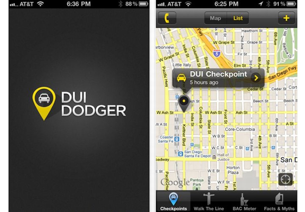 Apple Bans DUI Checkpoint Apps Police Magazine