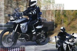 Promotional flier showing the European version of the F800-GSP. Photo: BMW.