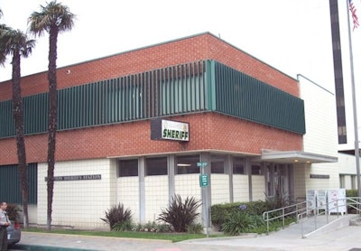 The Los Angeles Sheriff's Department's Compton Station. Photo: Richard Valdemar.