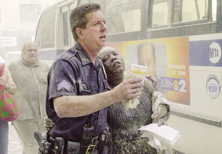 Sgt. Marty Duane of the Port Authority Police Department was one of the many first responders who helped rescue people at the World Trade Center on 9/11. Photo: Newscom.
