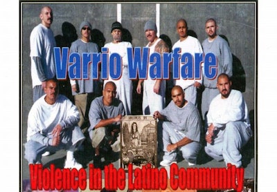 Screenshot: Partial cover of Gabe Morales' book 'Varrio Warfare: Violance in the Latino Community.'