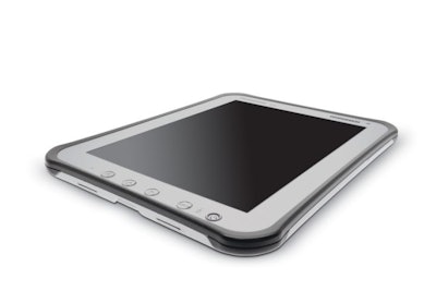 Panasonic's 10-inch Toughpad A1 will be available in the spring. Photo: Panasonic