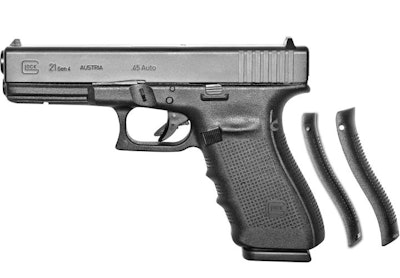 Glock will bring its Gen4 G21 (shown), G32, and G34 to the SHOT Show in January. Photo: Glock.