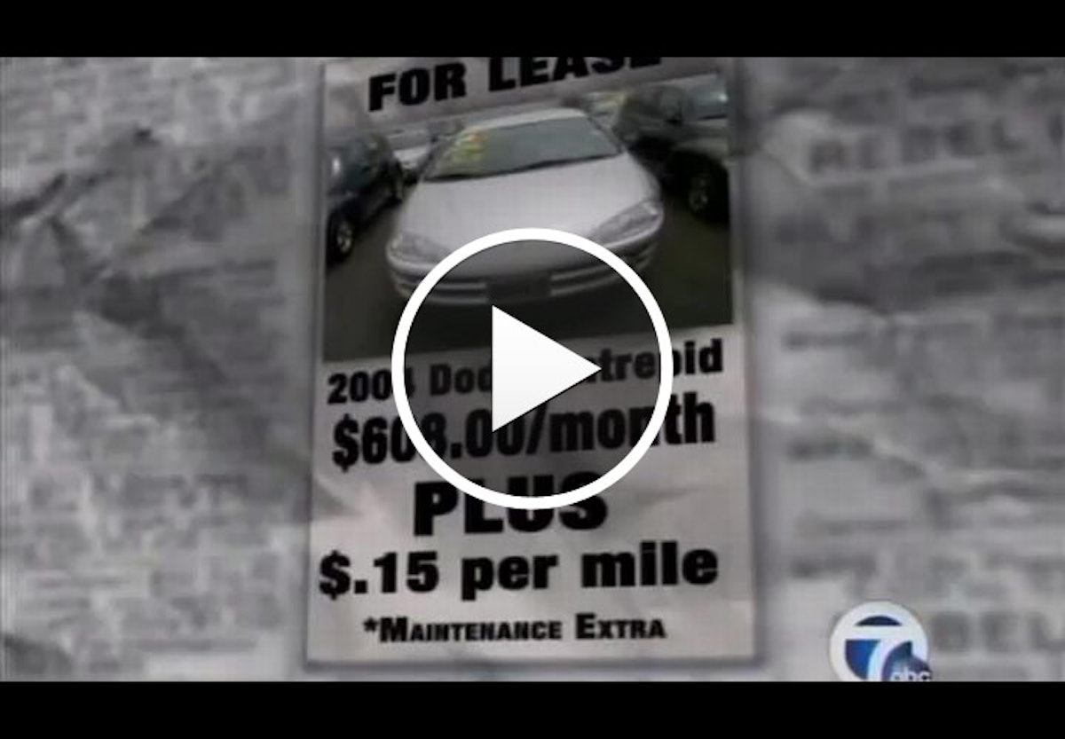 Video Detroit Pays 65K To Lease 2004 Police Car Police Magazine
