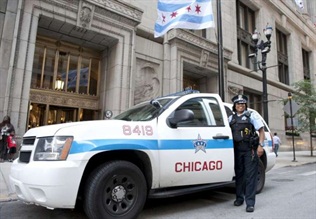 The Chicago P.D. will begin replacing its fleet that includes Chevy Tahoe SUVs (pictured) with the Ford P.I. sedan and P.I. Utility. Photo: City of Chicago/Walter S. Mitchell