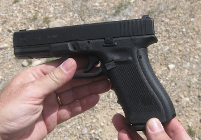 A G22 .40-caliber Gen4 Glock. Photo: POLICE file