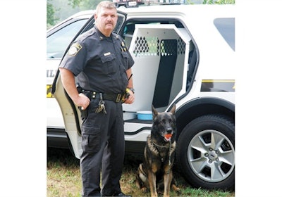 M Pp Havis Officer And K9