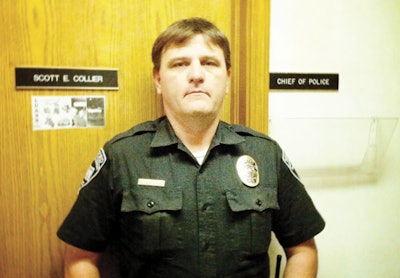 Scott Collier is now chief of the nearby Stratford Police Department. Photo courtesy of Scott Collier.