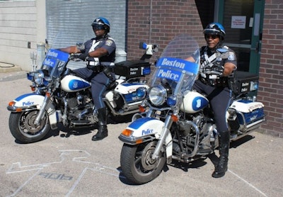 Boston PD's Mobile Operations Patrol officers handle escorts, event management, SWAT callouts, and traffic enforcement. Photo: Paul Clinton