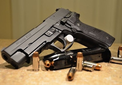 SIG Sauer's P226. Photo: Wikimedia.