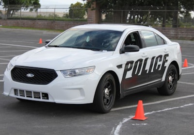 The Ford Police Interceptor sedan. Photo: Paul Clinton